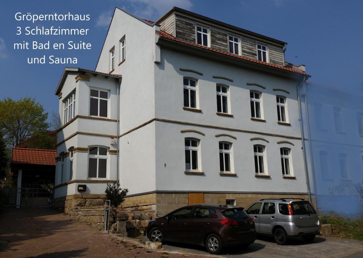Апартаменты Groeperntorhaus Кведлинбург Экстерьер фото